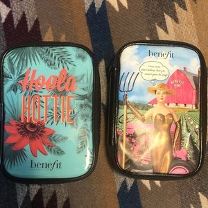 2 Benefit Cosmetics Makeup Pouches/Bags/Cases